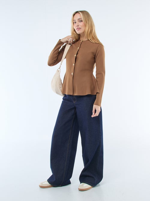 Gilet à boutons étoiles - Kiabi