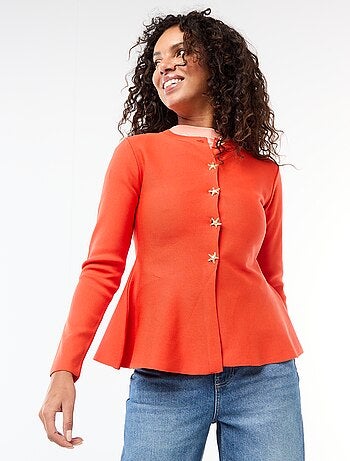 Gilet à boutons étoiles