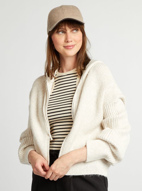 Gilet à capuche - Kiabi