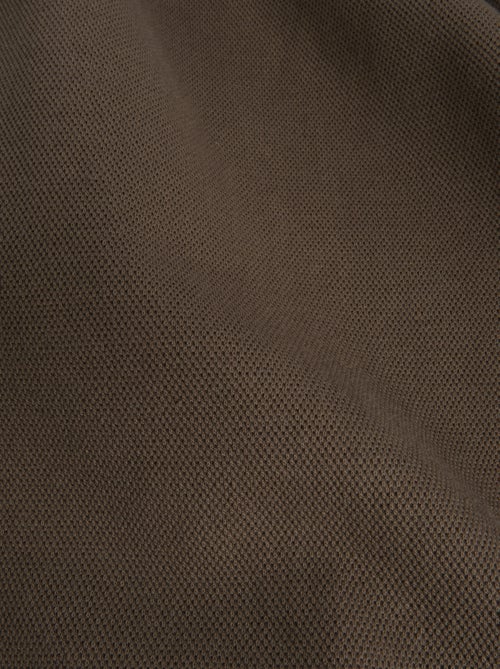 Gilet à capuche en maille piquée - Kiabi