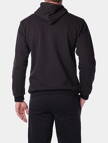 Gilet à capuche en maille piquée