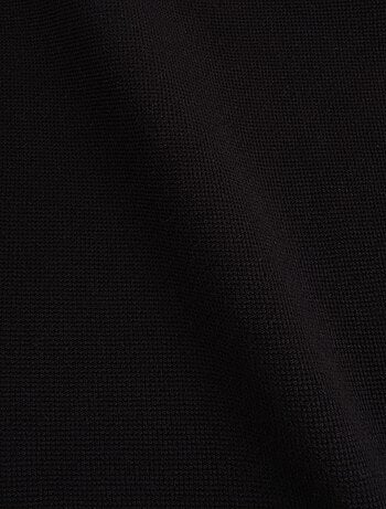 Gilet à capuche en maille piquée