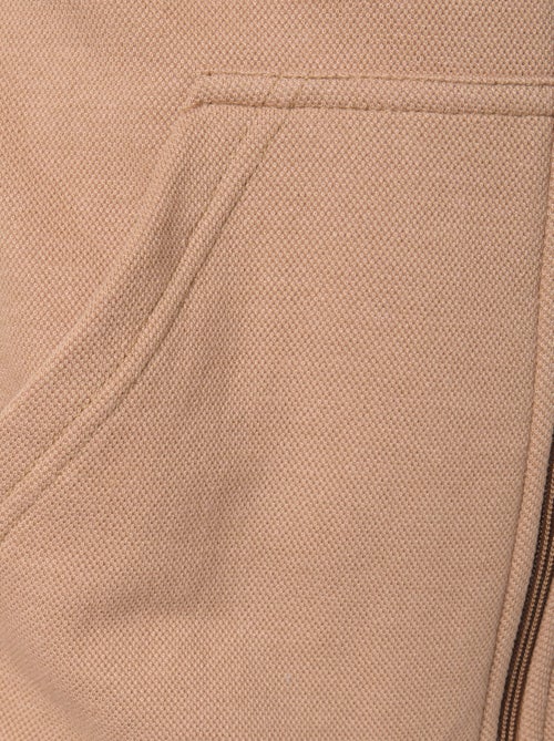 Gilet à capuche en maille piquée - Kiabi