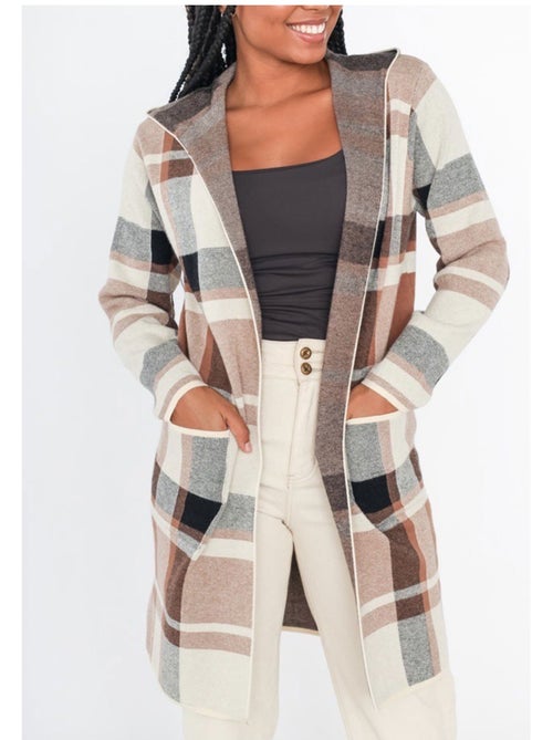 Gilet A Capuche Kebello - Kiabi
