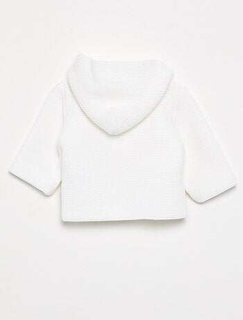 Gilet à capuche 'La manufacture de layette'