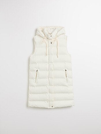 Gilet à capuche matelassé, MO Fashion