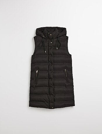 Gilet à capuche matelassé, MO Fashion