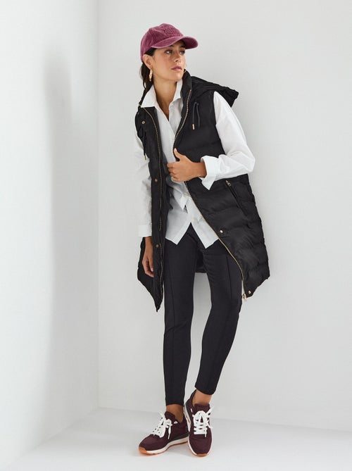 Gilet à capuche matelassé, MO Fashion - Kiabi