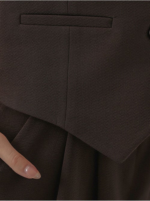Gilet à col en v boutonné bdart - Kiabi