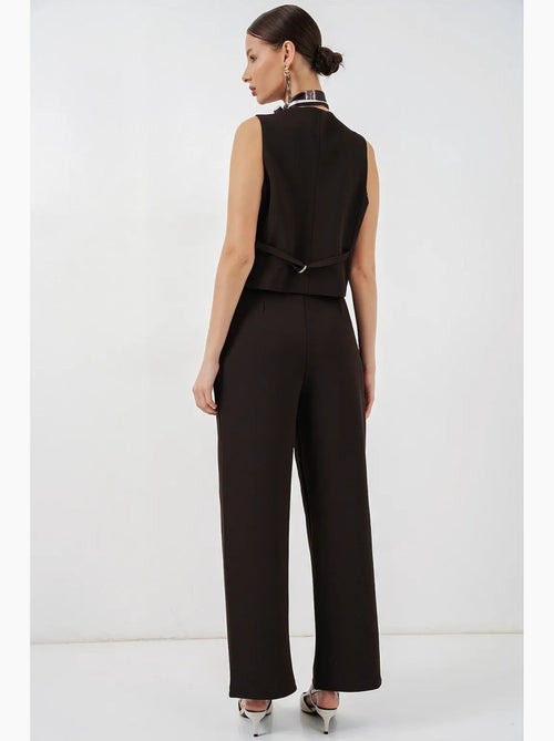 Gilet à col en v boutonné bdart - Kiabi