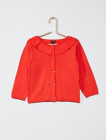 Gilet à collerette