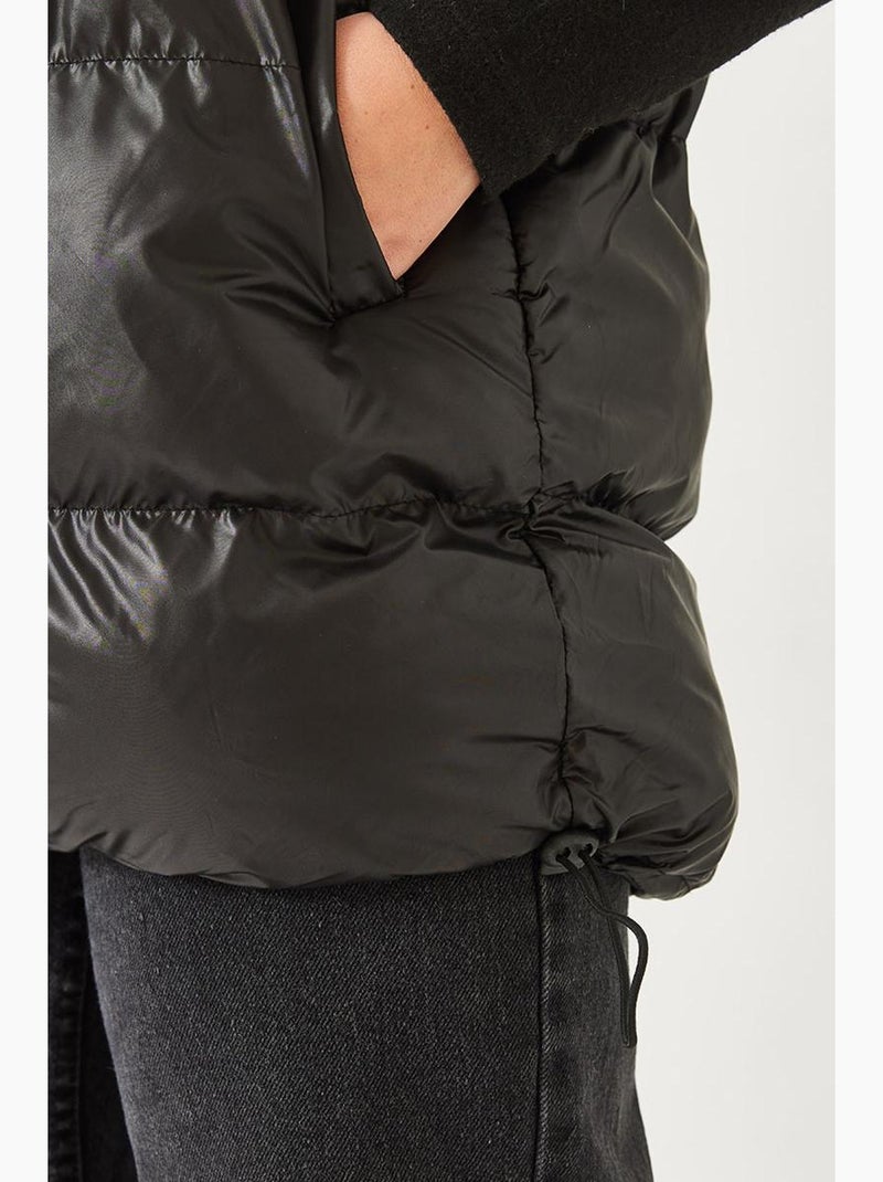 Gilet à double poche zippée lucci Noir - Kiabi