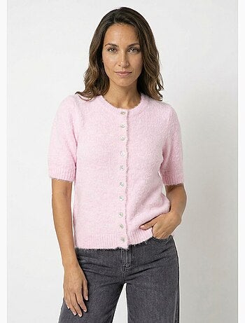 Gilet à manches courtes avec laine - AFIBEL