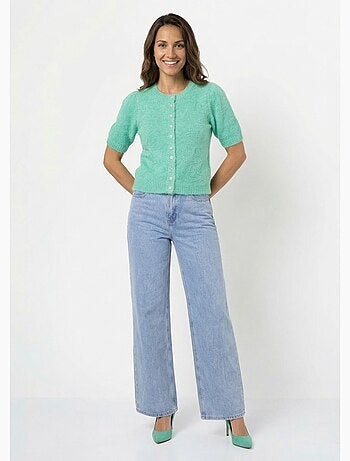 Gilet à manches courtes avec laine - AFIBEL