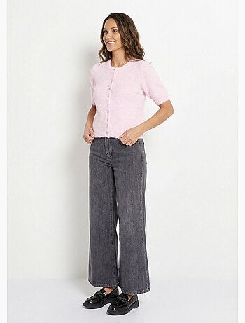 Gilet à manches courtes avec laine