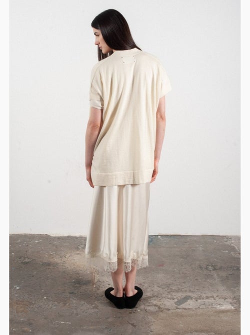 Gilet à manches courtes femme 100% cachemire & laine ultrafin - KELLY 5 - Kiabi