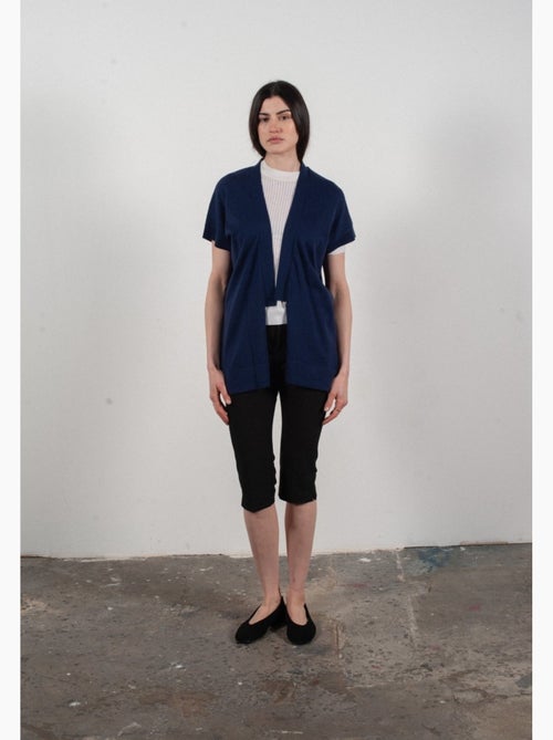 Gilet à manches courtes femme 100% cachemire & laine ultrafin - KELLY 5 - Kiabi