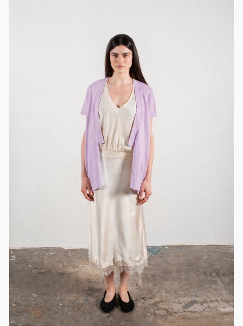 Gilet à manches courtes femme 100% cachemire & laine ultrafin - KELLY 5 - Kiabi