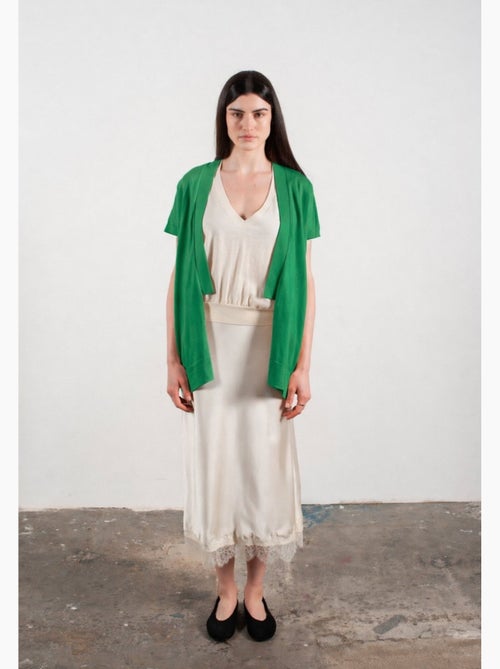 Gilet à manches courtes femme 100% cachemire & laine ultrafin - KELLY 5 - Kiabi