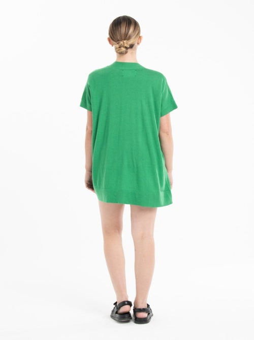 Gilet à manches courtes femme en cachemire & laine ultrafin - KELLY 5 - Kiabi