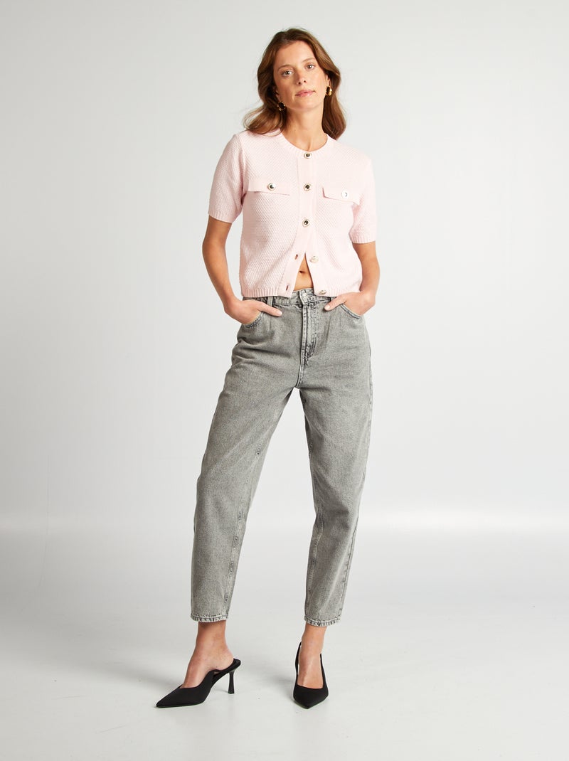 Gilet à manches courtes ROSE - Kiabi