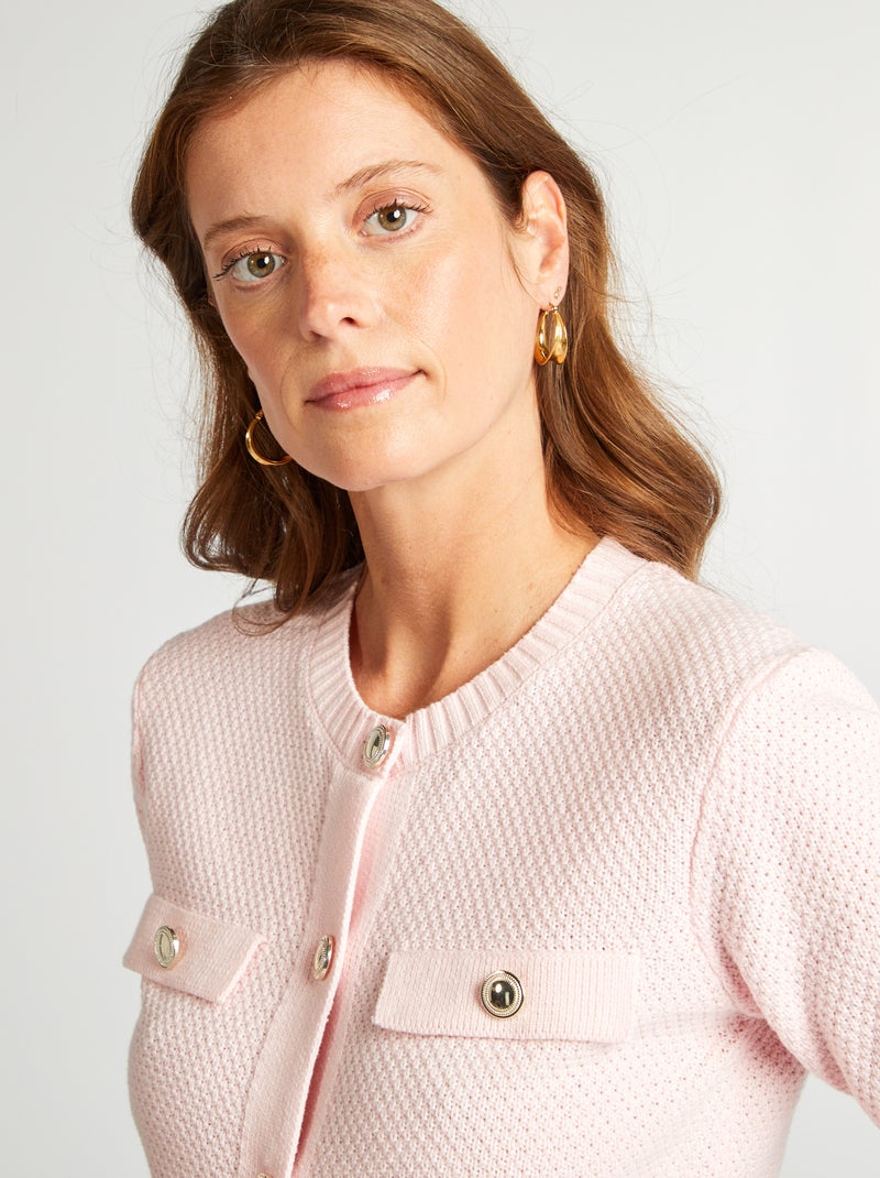 Gilet à manches courtes ROSE - Kiabi