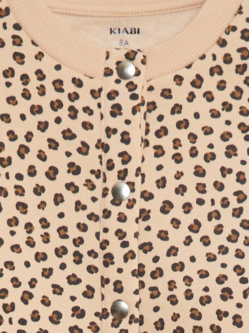 Gilet à manches longues avec ouverture pressions - Kiabi