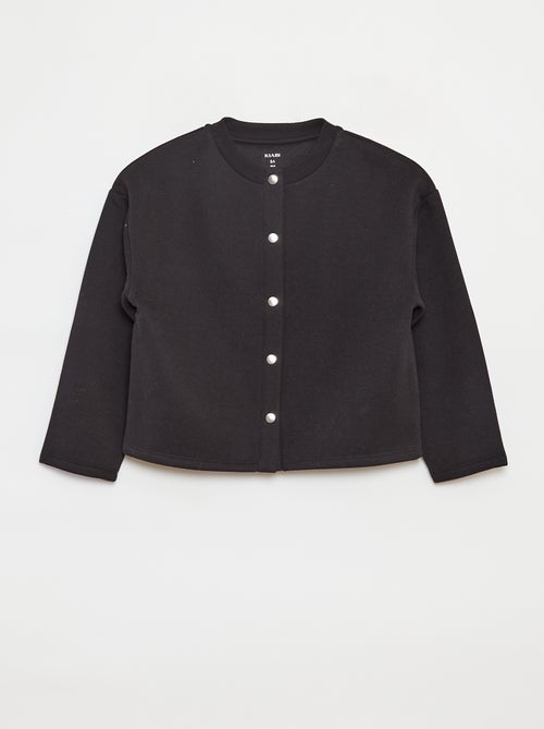 Gilet à manches longues avec ouverture pressions - Kiabi