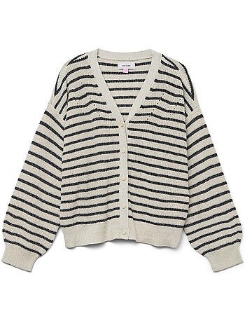 Gilet à Rayures Fille Vero Moda
