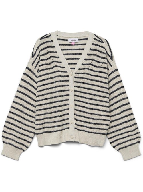 Gilet à Rayures Fille Vero Moda - Kiabi