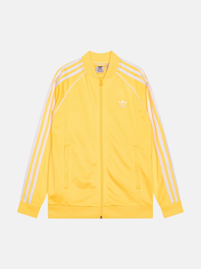 Gilet Adidas Originals zippé à manches longues Jaune - Kiabi