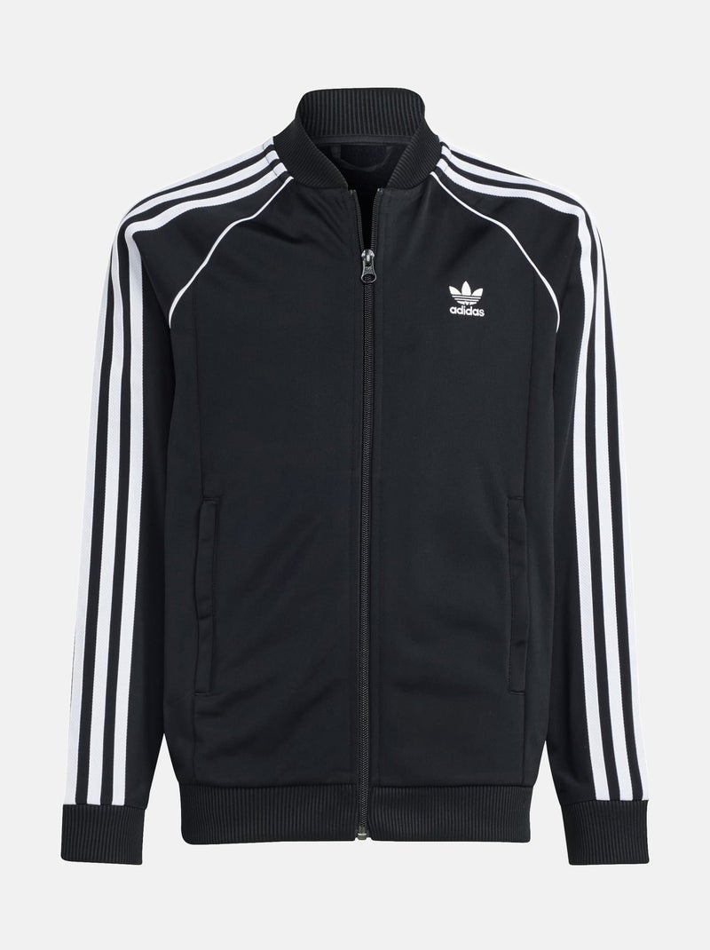 Gilet Adidas Originals zippé à manches longues Noir - Kiabi