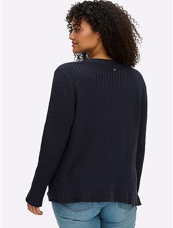 Gilet Ajouré - Taille Standard - Sheego