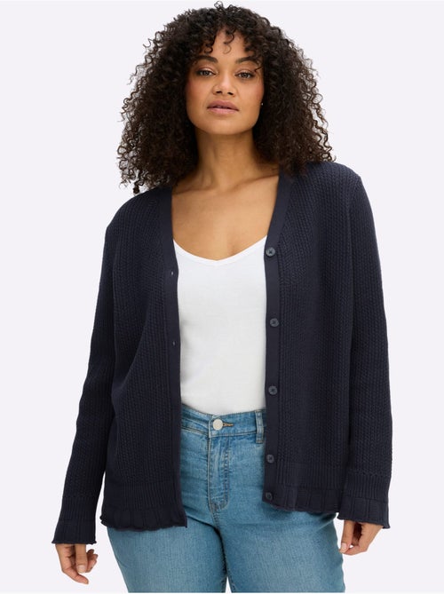 Gilet Ajouré - Taille Standard - Sheego - Kiabi