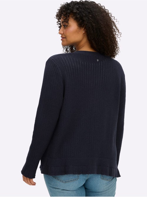 Gilet Ajouré - Taille Standard - Sheego - Kiabi