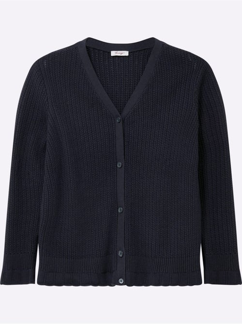 Gilet Ajouré - Taille Standard - Sheego - Kiabi
