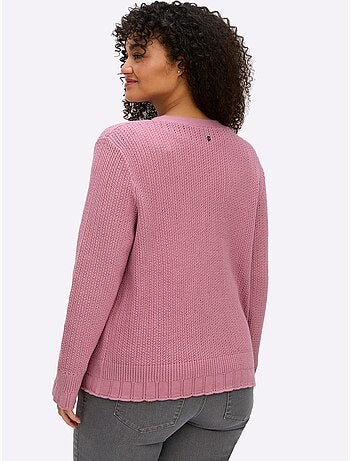 Gilet Ajouré - Taille Standard - Sheego