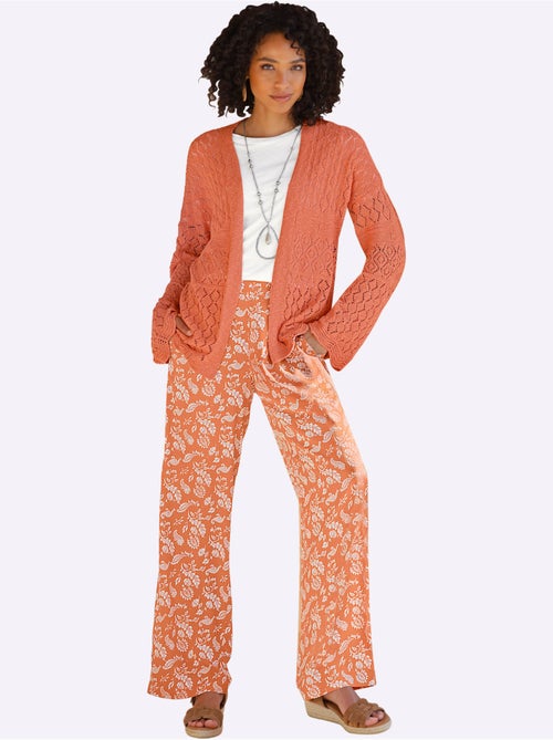 Gilet Ajouré Motif Ajouré Léger - Taille Standard - Helline - Kiabi Gilet Ajouré Motif Ajouré Léger - Taille Standard - Helline - Kiabi