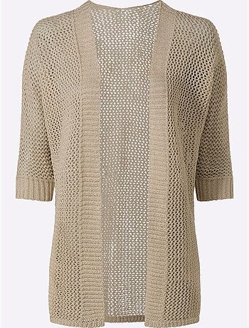 Gilet ajouré motif ajouré léger - taille standard - helline