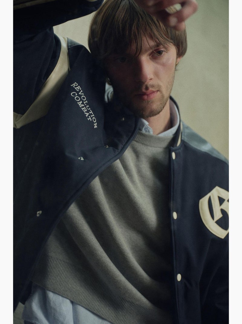 Gilet ajusté giesto Bleu marine - Kiabi