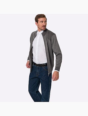 Gilet aspect bicolore - taille standard - moda vilona