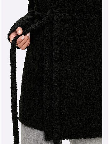 Gilet Aspect Bouclé élégant - Taille Standard - Helline