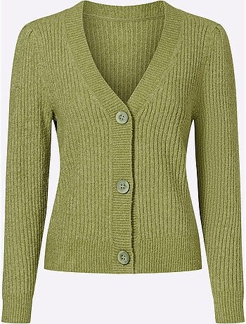 Gilet Aspect Chiné Tendance - Taille Standard - Witt