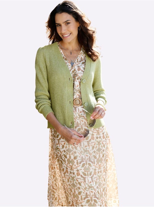 Gilet Aspect Chiné Tendance - Taille Standard - Witt - Kiabi