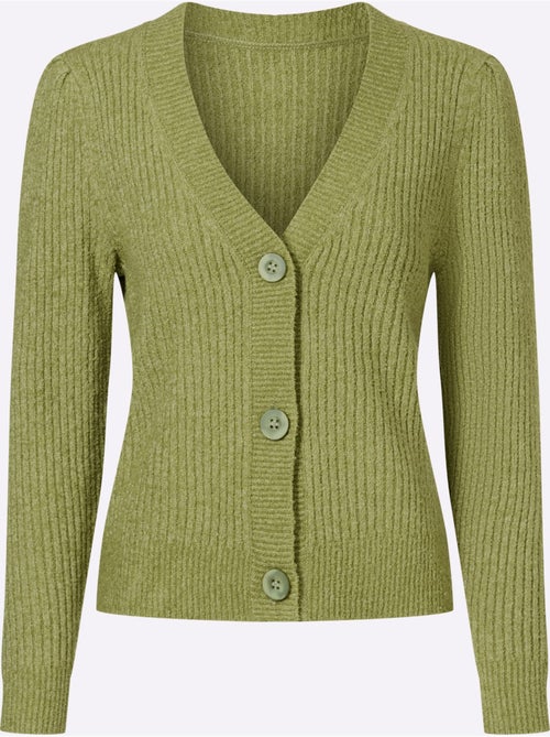 Gilet Aspect Chiné Tendance - Taille Standard - Witt - Kiabi