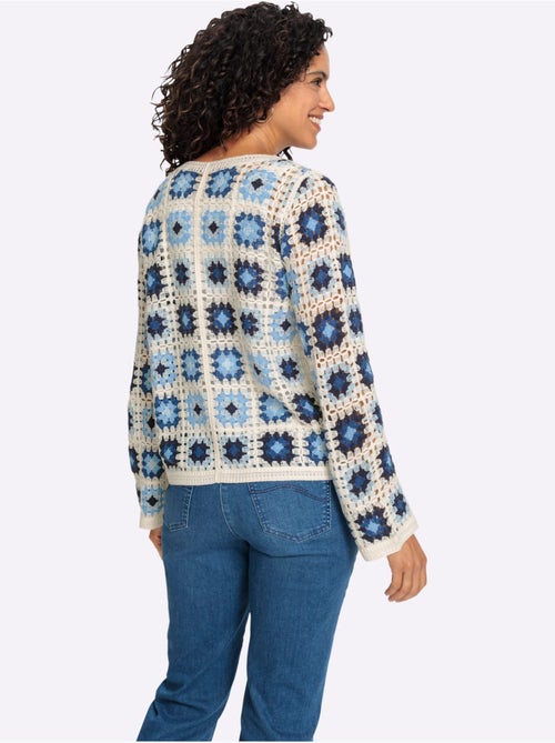 Gilet Aspect Crochet - Taille Standard - Witt - Kiabi