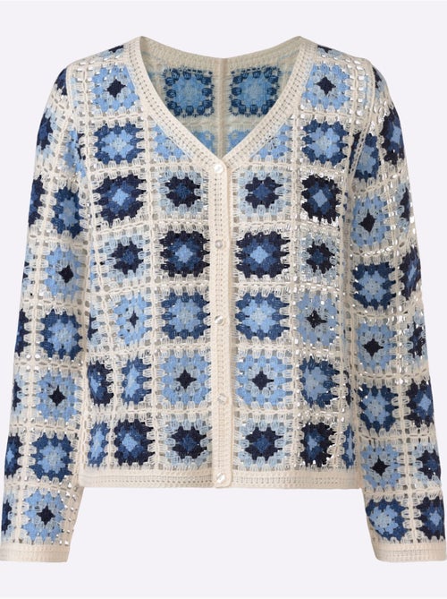 Gilet Aspect Crochet - Taille Standard - Witt - Kiabi
