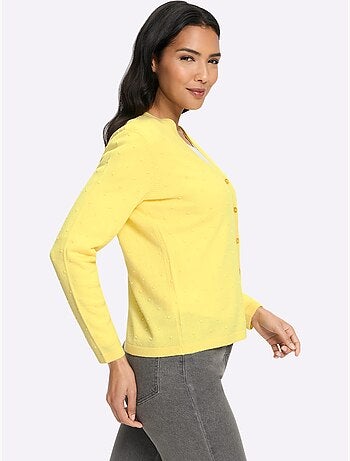 Gilet aspect pois 3d - taille standard - moda vilona