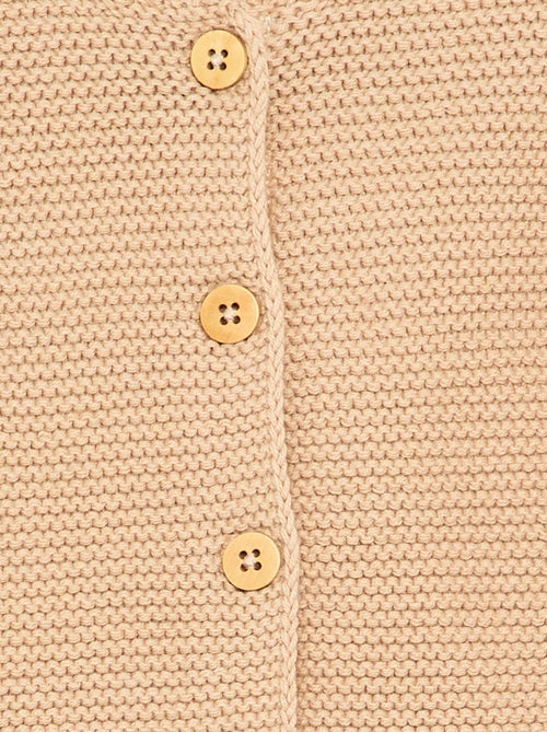 Gilet au point mousse - Kiabi Gilet au point mousse - Kiabi