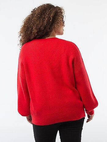 Gilet avec boutonnage en cœur